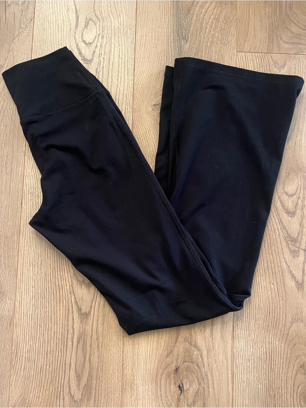 90 Degree By Reflex Black Flare Yoga Leggings